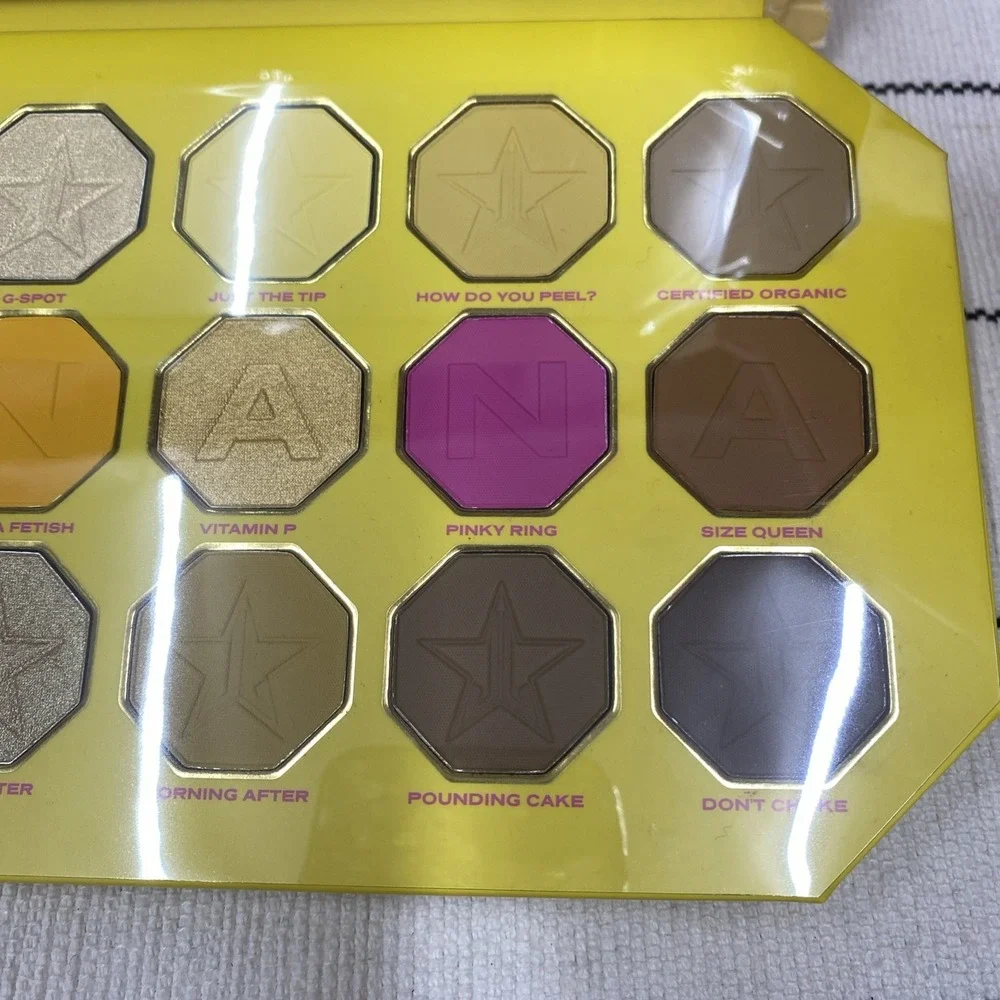 Jeffree Star Cosmetics Banana Fetish Artistry Makeup Eyeshadow Palette DISCO
